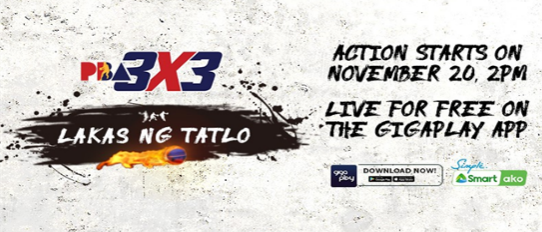 Witness fast-paced hardcourt action with PBA 3X3