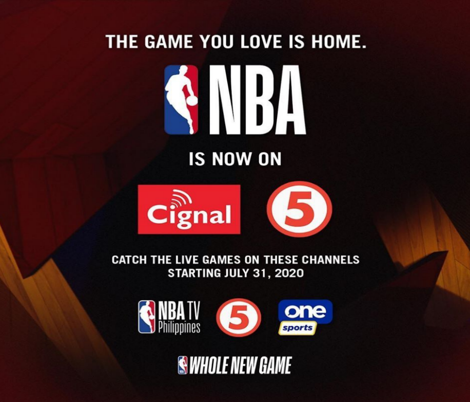 NBA games return to Philippine